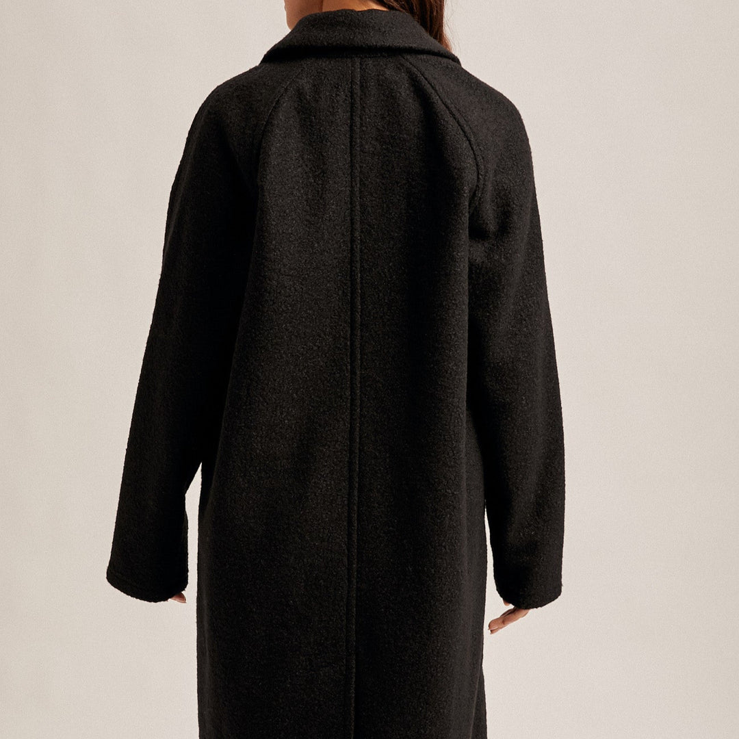 Teddy Textured Button Down Coat