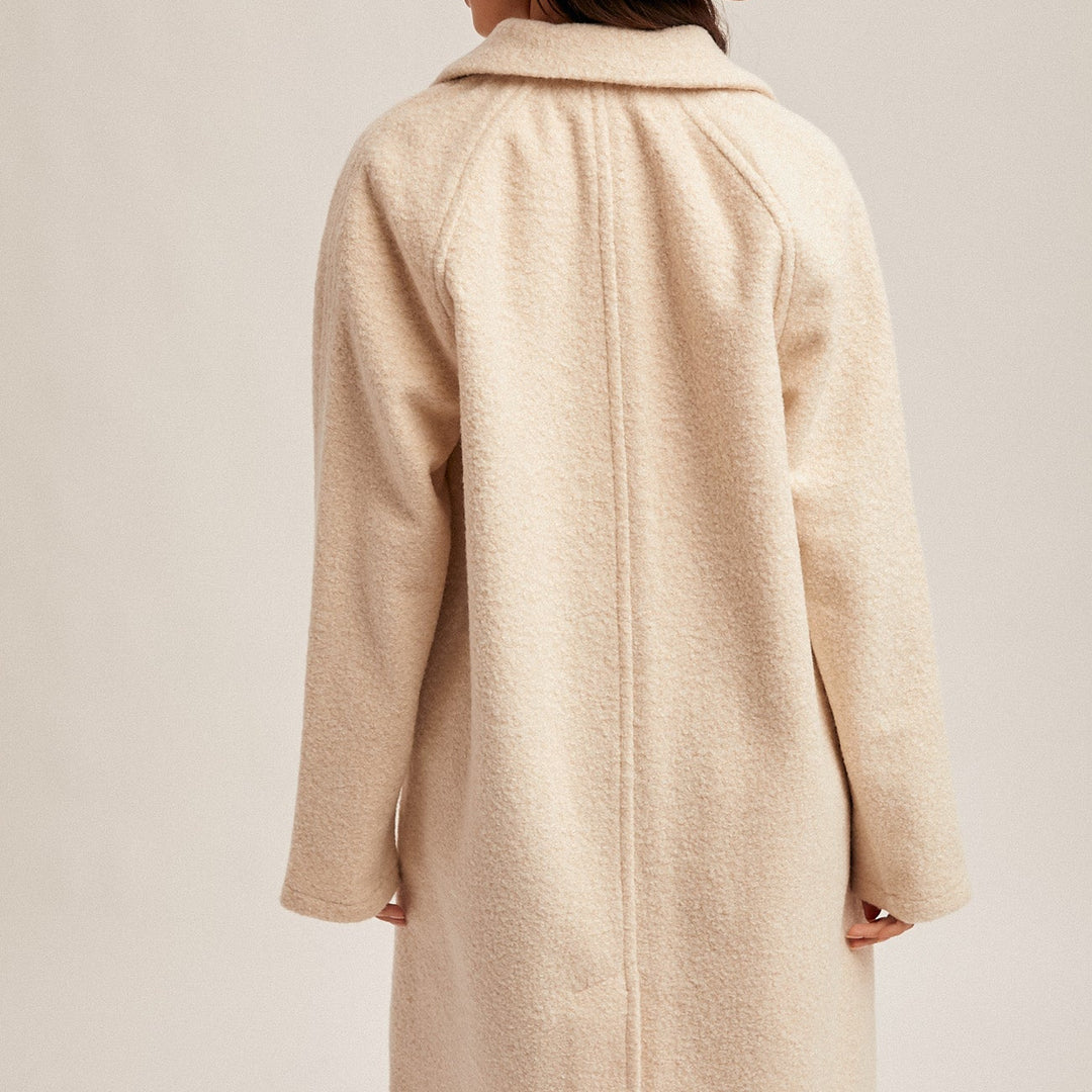 Teddy Textured Button Down Coat