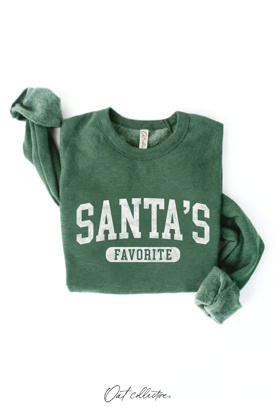 SANTA'S FAVORITE Graphic Sweatshirt