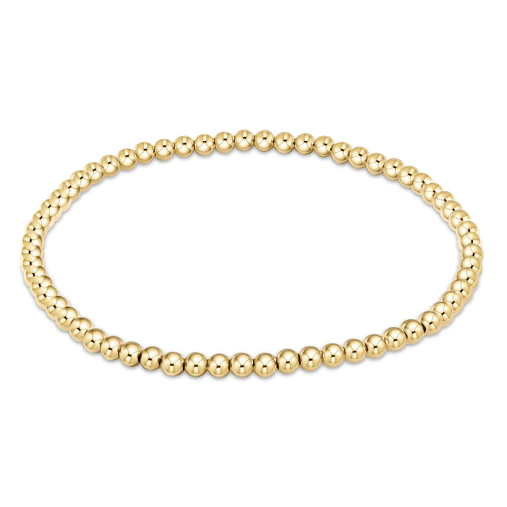 Extends Classic Bead Bracelet - Gold