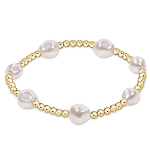 Admire Bead Bracelet - Pearl
