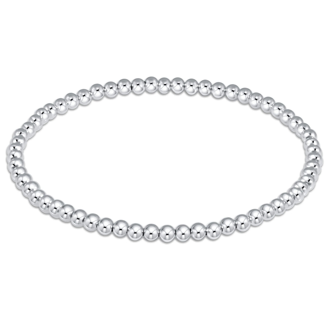 Extends Classic Bead Bracelet - Sterling