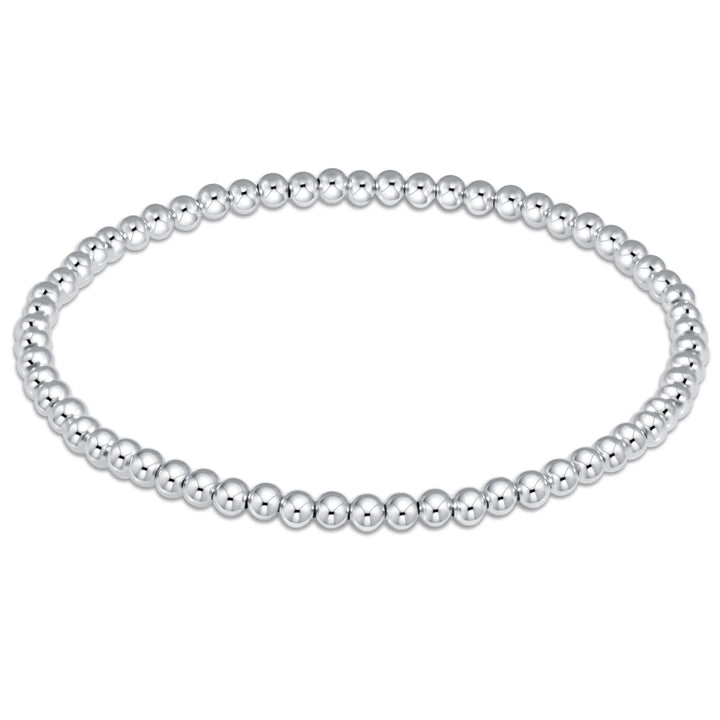 Extends Classic Bead Bracelet - Sterling