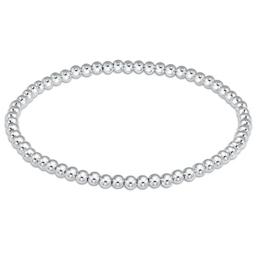 Classic Bead Bracelet - Sterling