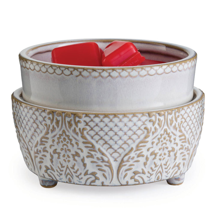 2-IN-1 Warmer Vintage White
