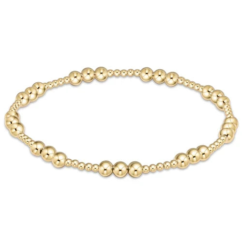 Classic Joy Pattern Bracelet - Gold