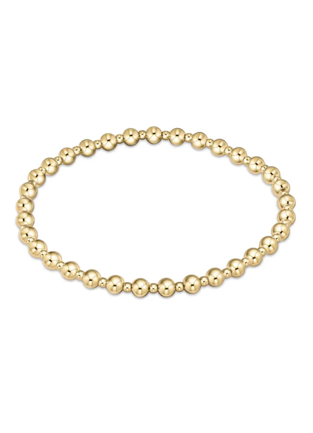 Classic Grateful Pattern Bracelet - Gold