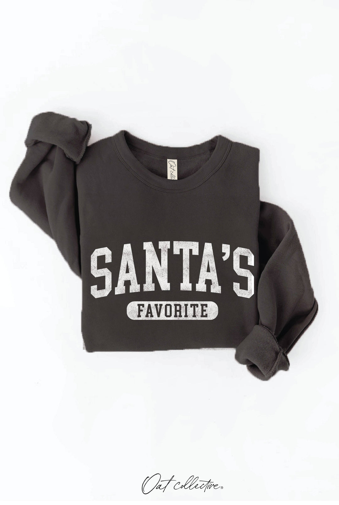 SANTA'S FAVORITE Graphic Sweatshirt