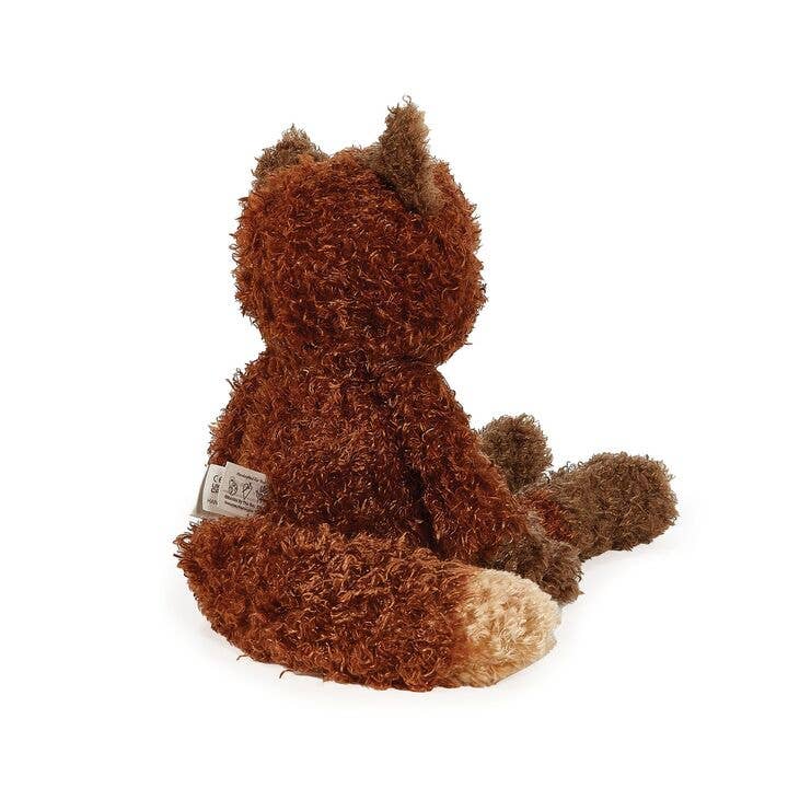 Camp Cricket Plush stuffed animal in reddish-brown fur with darker brown details