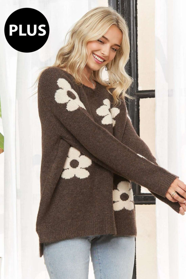 Relaxed Cozy Knit Sweater