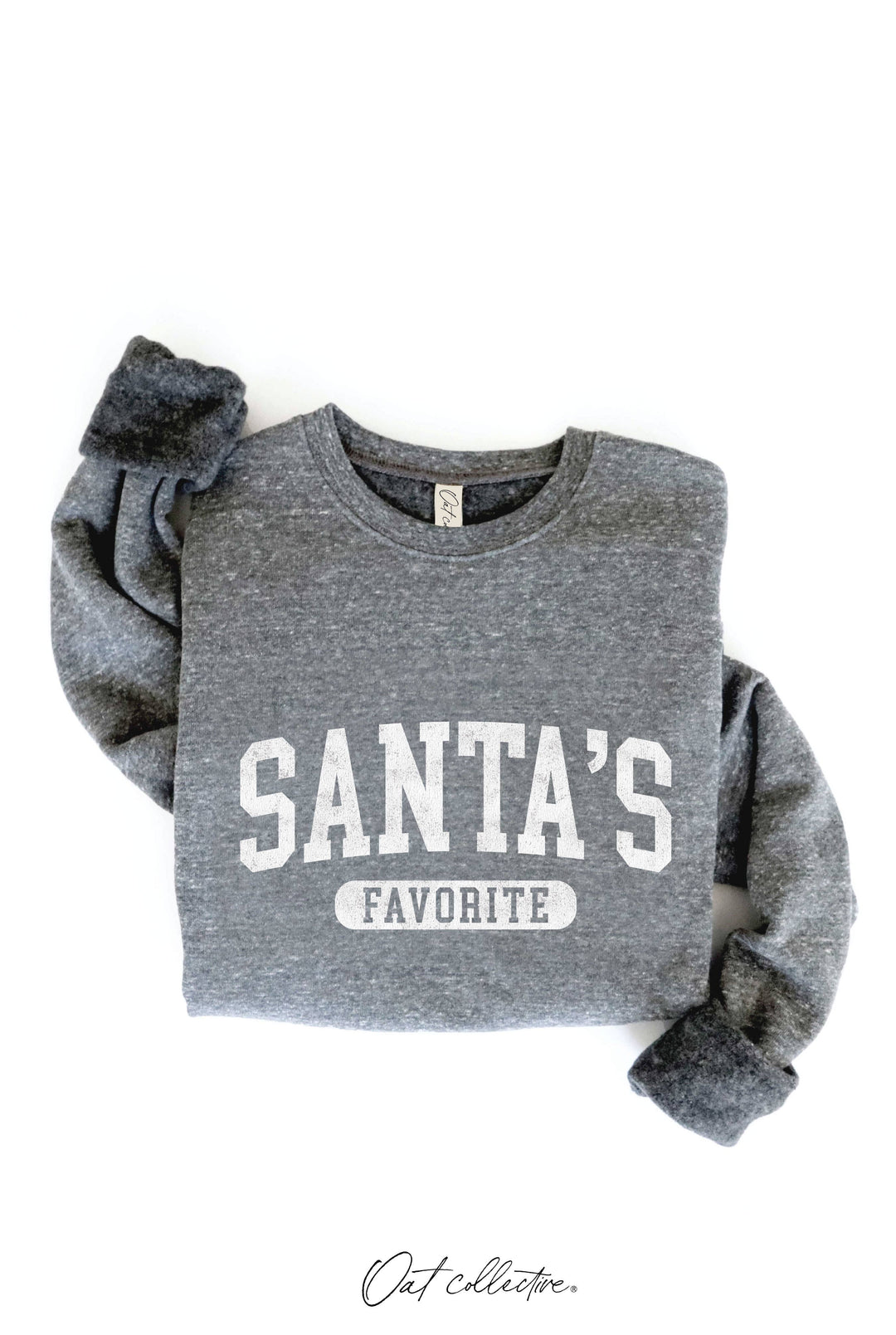 SANTA'S FAVORITE Graphic Sweatshirt