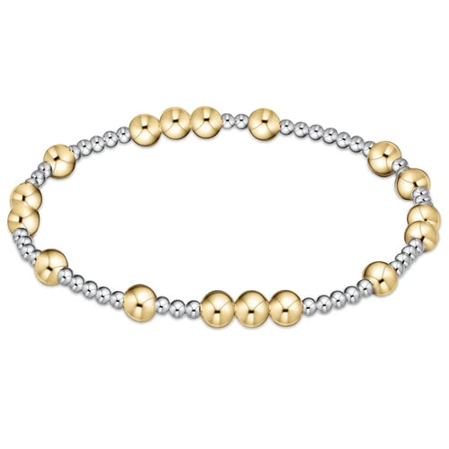 Beaded Hope Unwritten Bracelet - Mixed Metal
