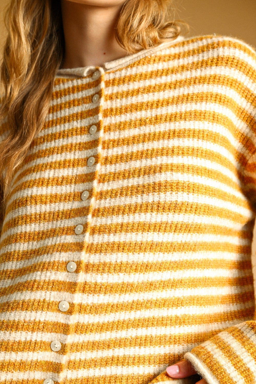 Button Front Sweater Cardigan