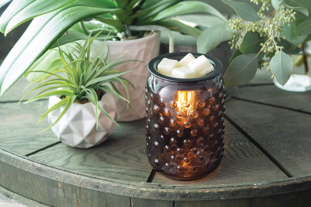 Vintage Warmer Smokey Hobnail