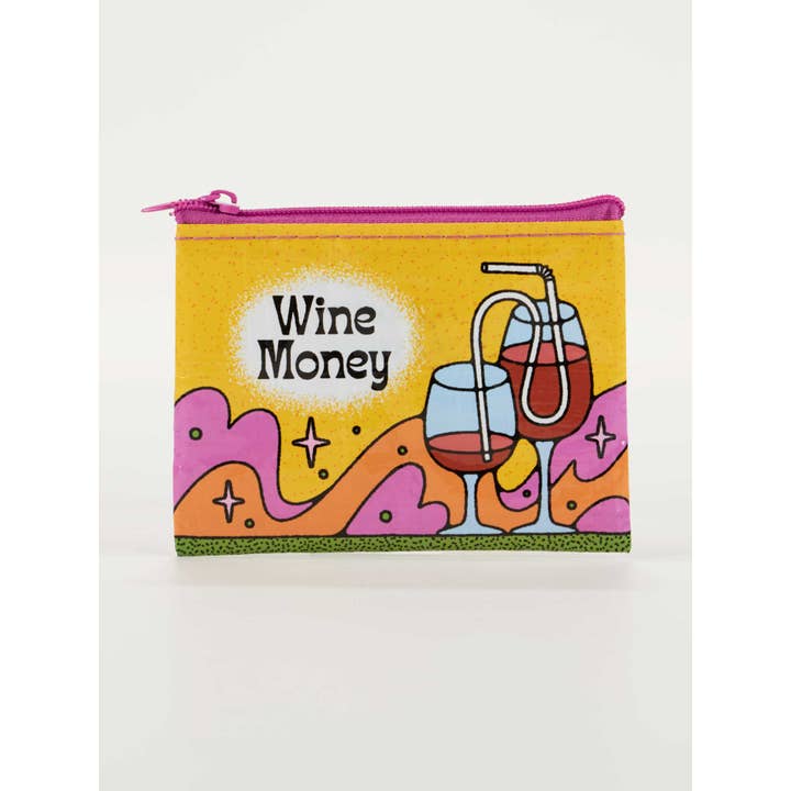 Wine Money Coin Purse