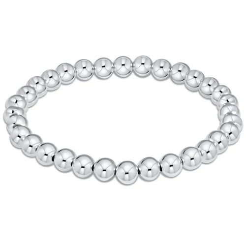 Classic Bead Bracelet - Sterling