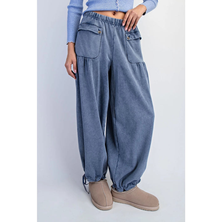 Wide Leg Cinch Pants
