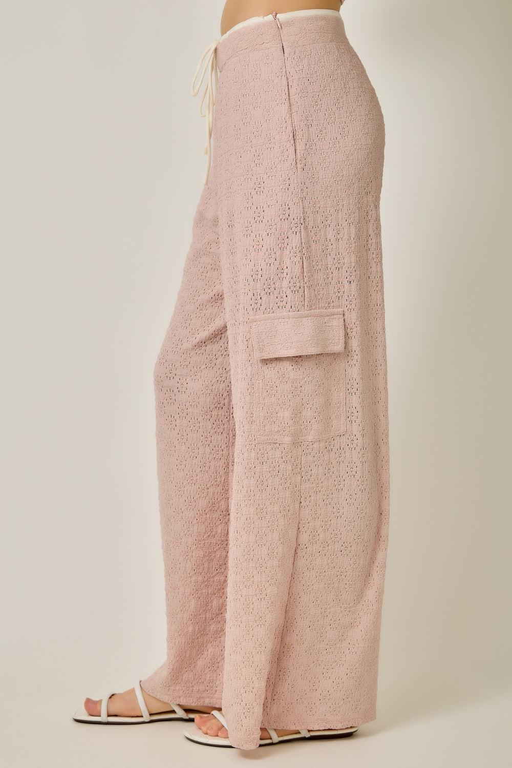 Lace Wide Leg Pants