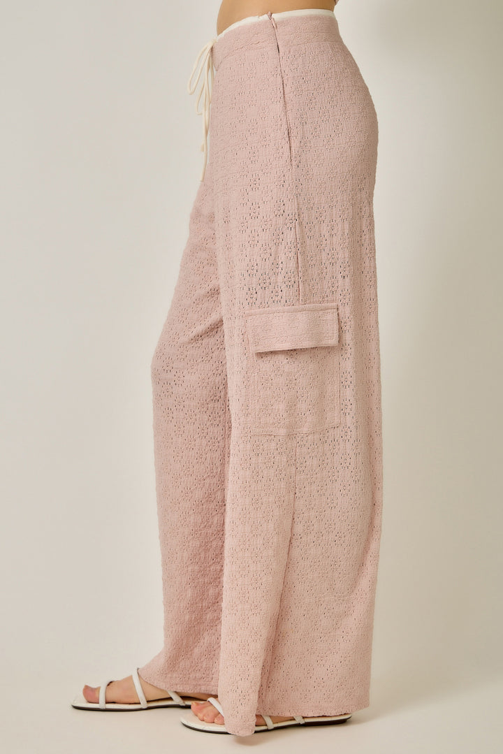 Lace Wide Leg Pants