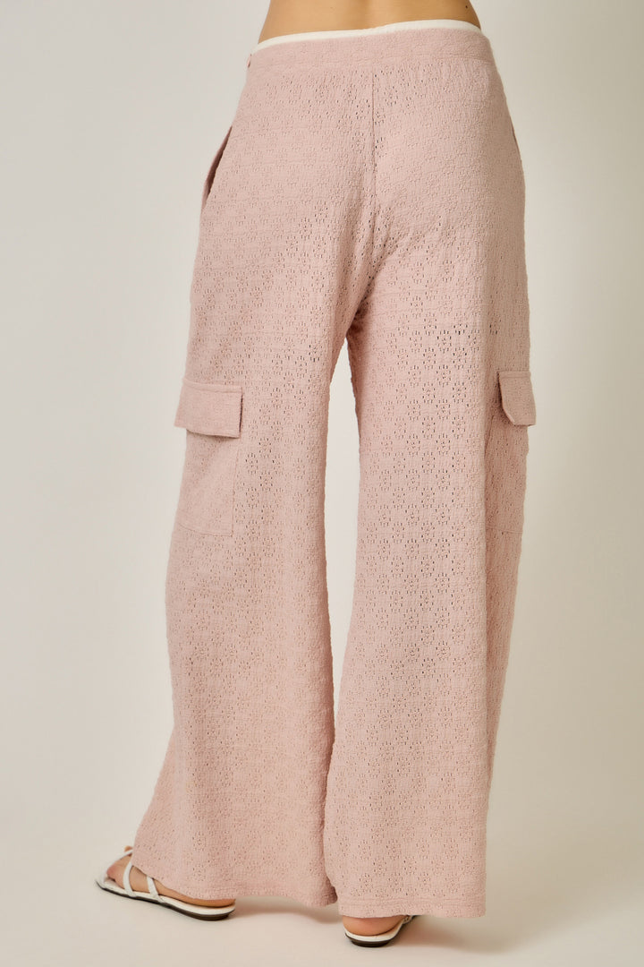 Lace Wide Leg Pants