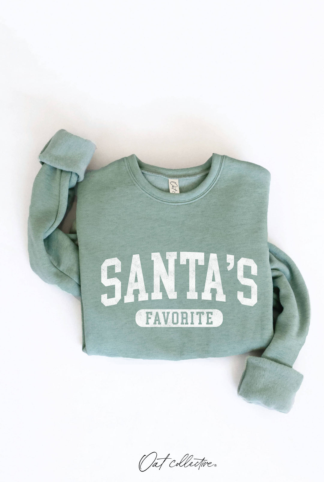SANTA'S FAVORITE Graphic Sweatshirt