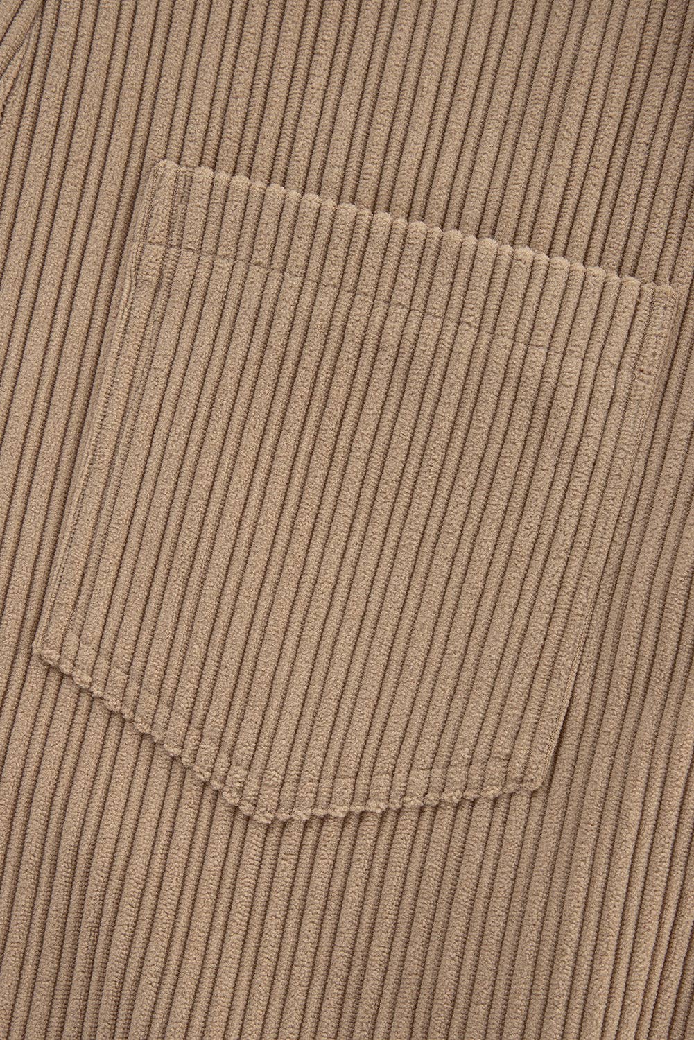 Solid Pocketed Corduroy Overalls