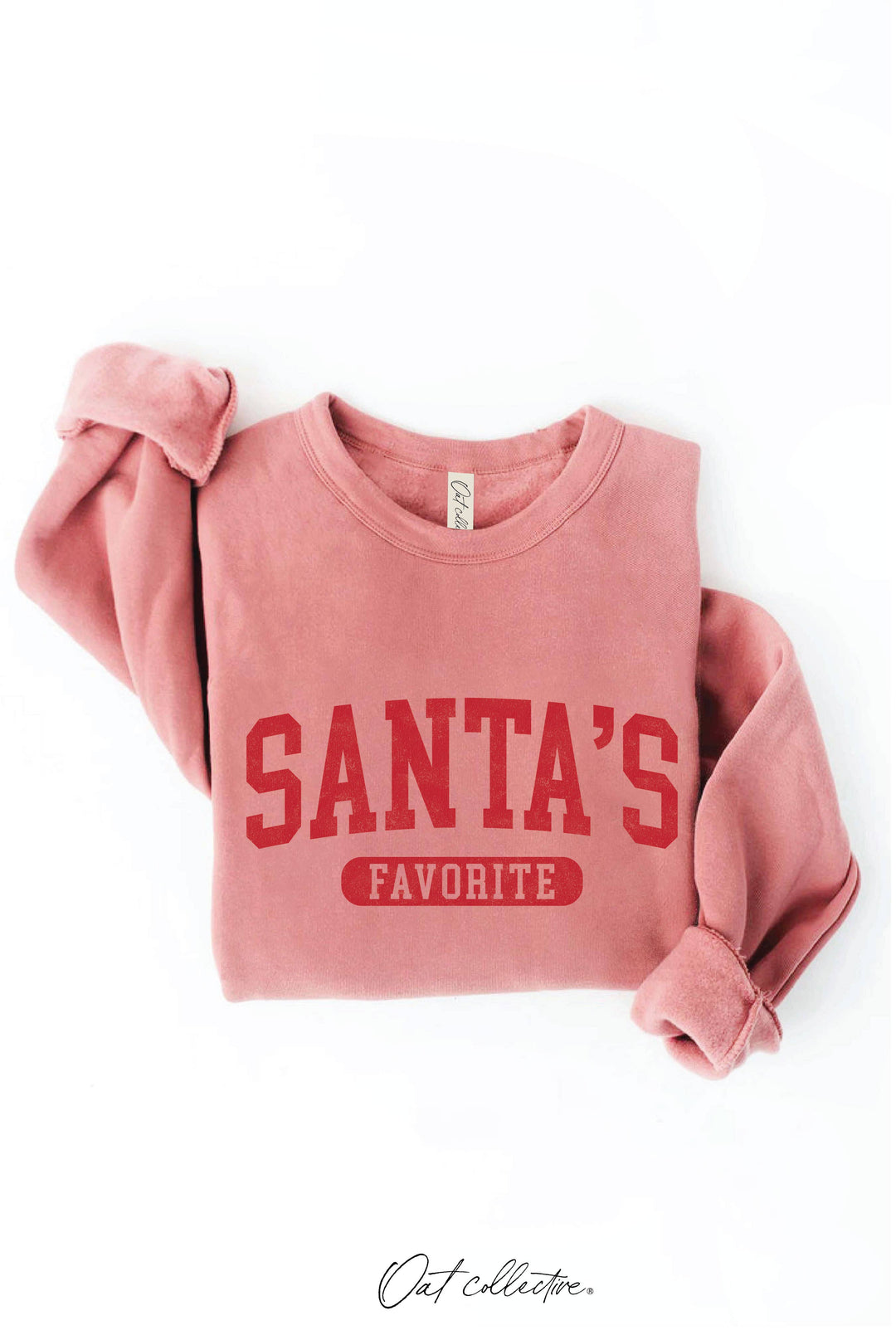 SANTA'S FAVORITE Graphic Sweatshirt