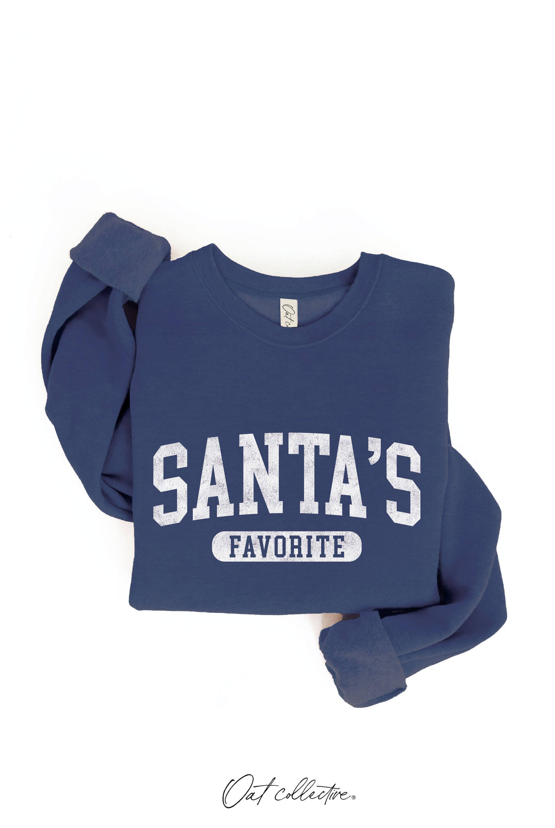 SANTA'S FAVORITE Graphic Sweatshirt