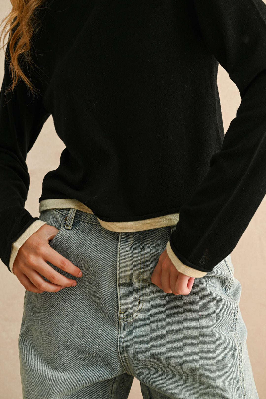 Long Sleeve Knitted Top