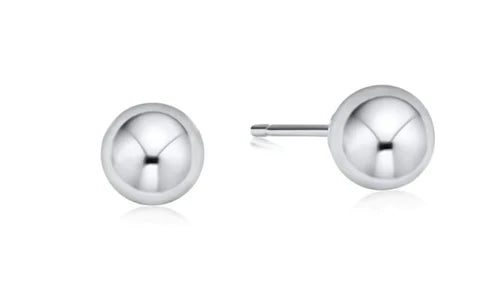 Classic Ball Stud Earring - Sterling