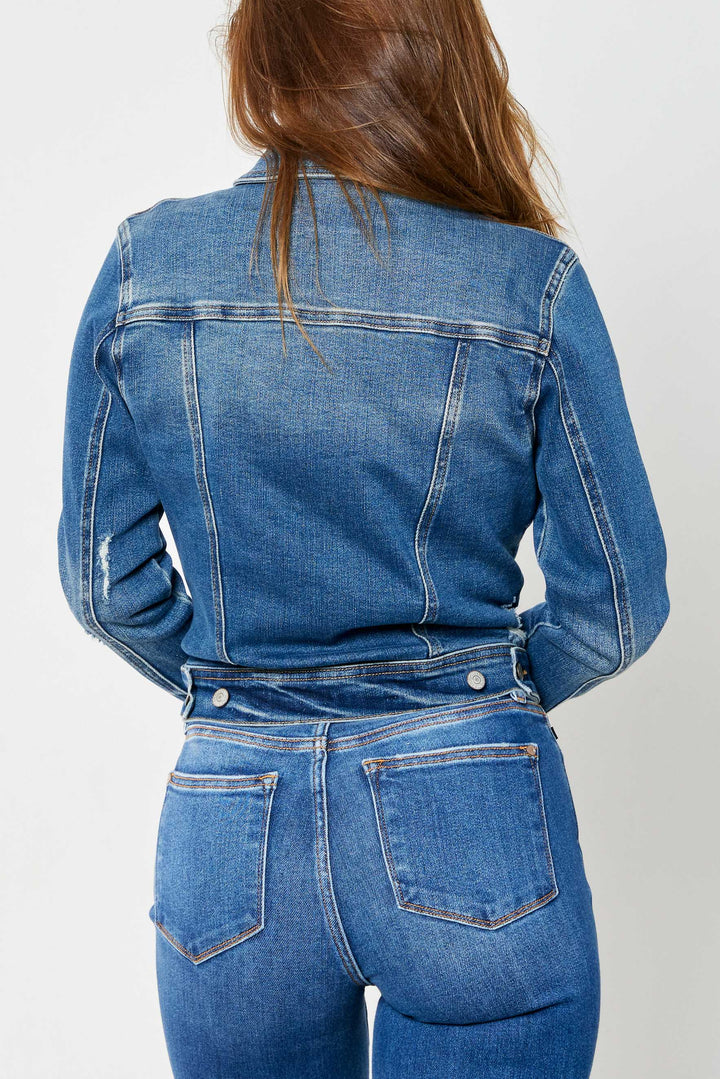 Judy Blue Classic Destroy Jacket