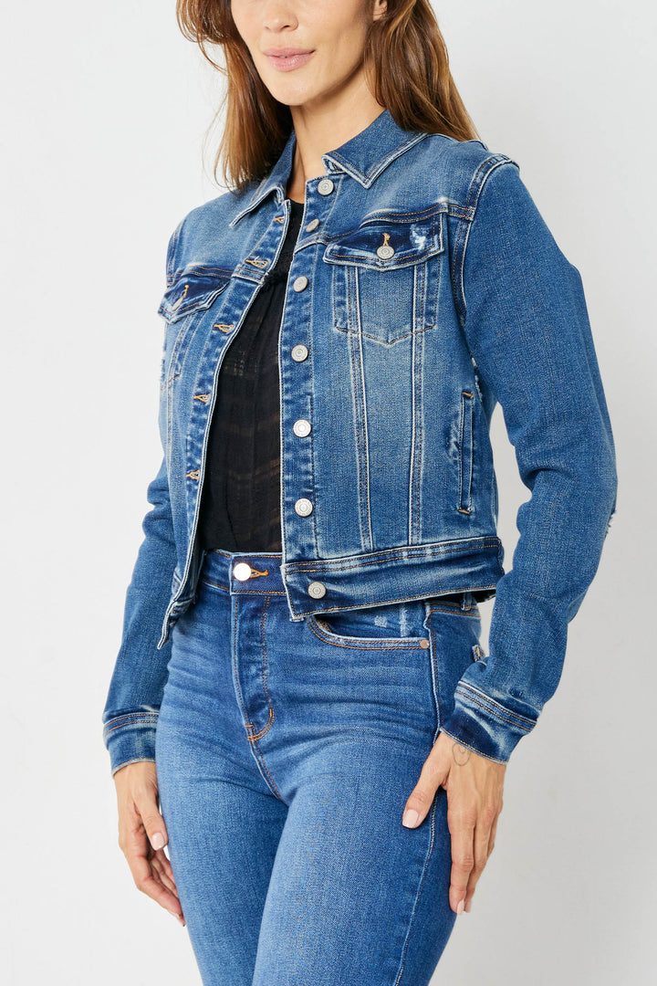 Judy Blue Classic Destroy Jacket