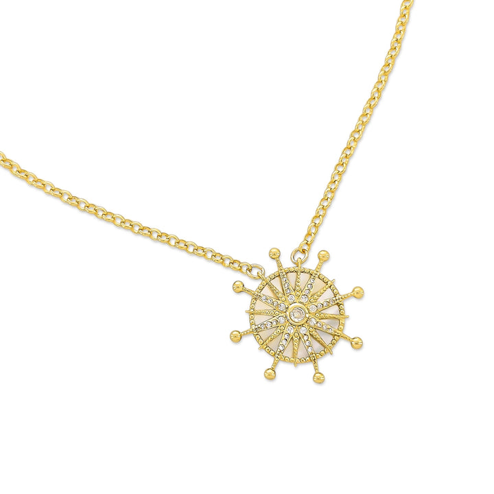 Mother of Pearl Pendant Necklace