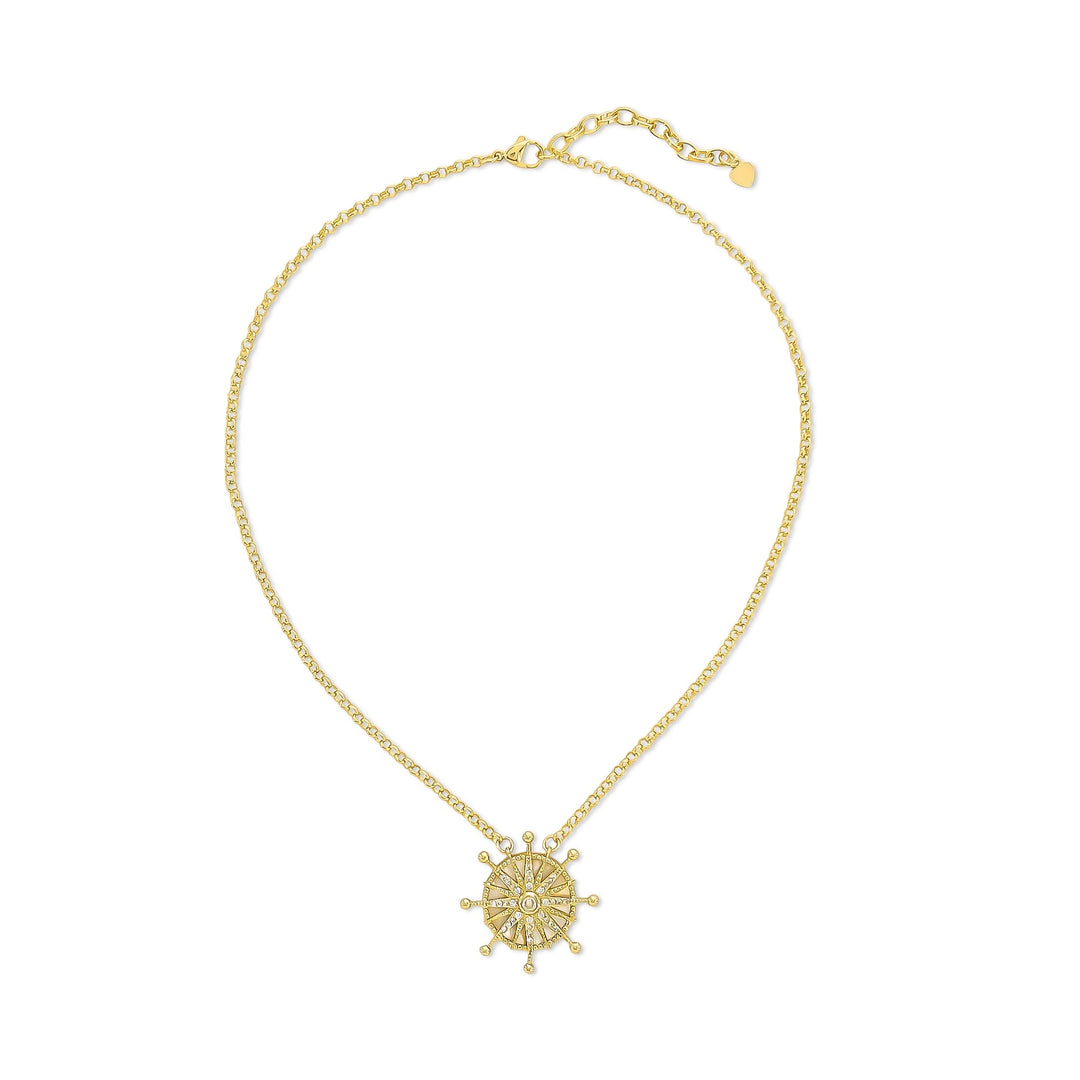 Mother of Pearl Pendant Necklace