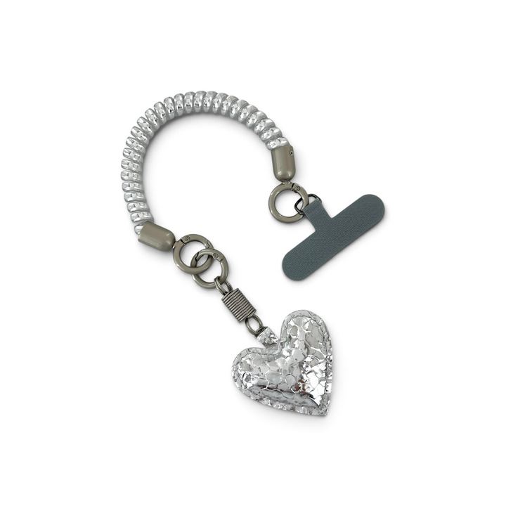 Heart Charm Phone Cord Phone Chain