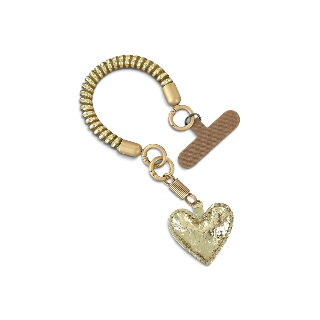 Heart Charm Phone Cord Phone Chain