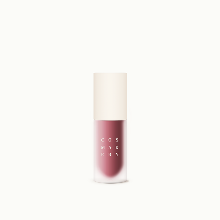 Cosmakery Glossy Lip Serum in Monaco - dusty rose pink liquid lipstick tube