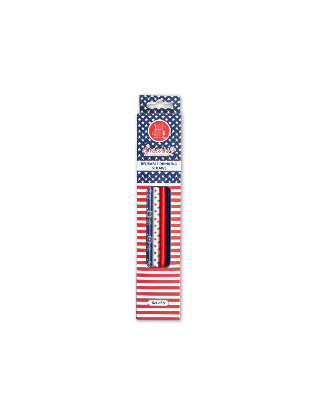 9" Americana Straw