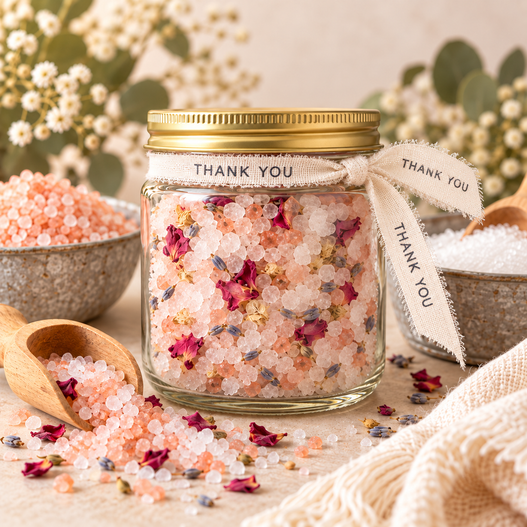 16 Ounce- Custom Bath Salt Jar