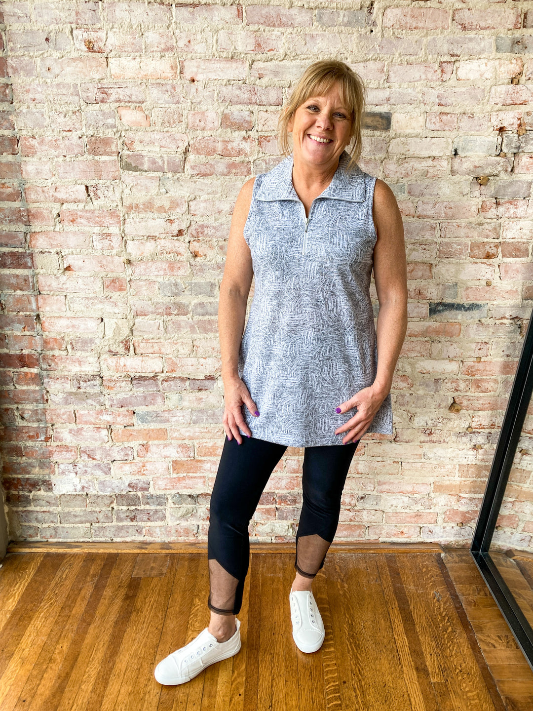 wrinkle free mesh pant