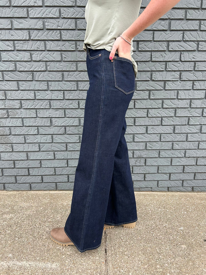 Judy Blue Retro Wide Tummy Control Jeans