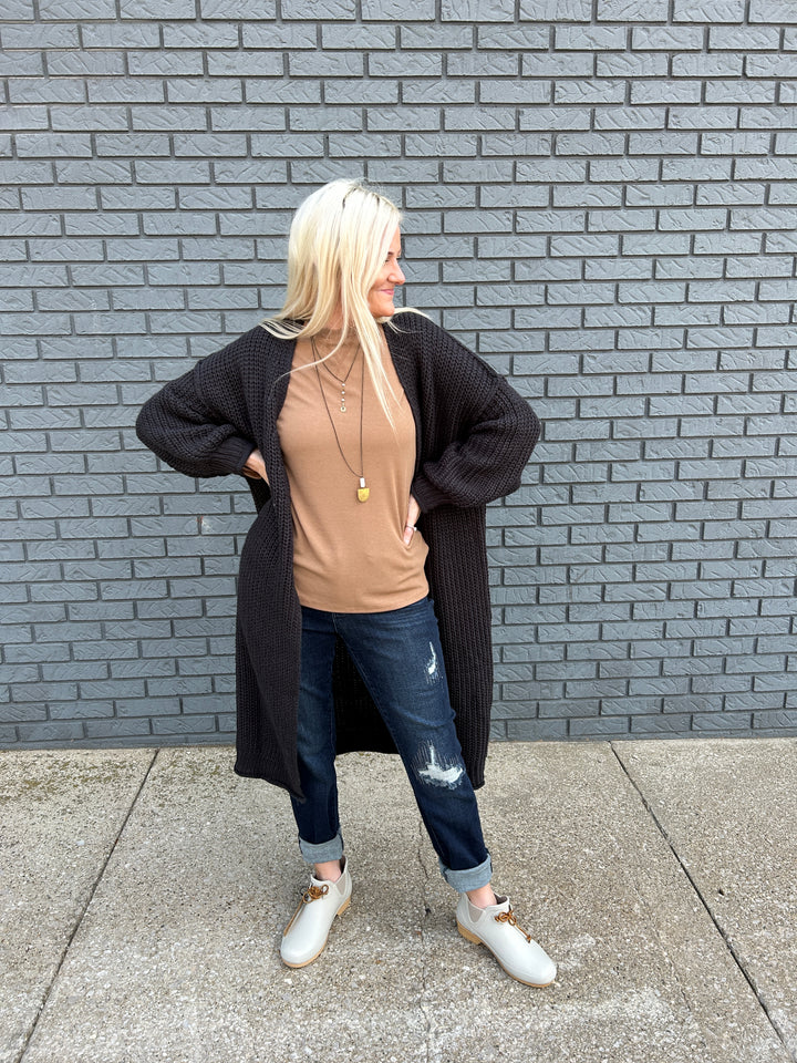 Casual Ribbed Top
