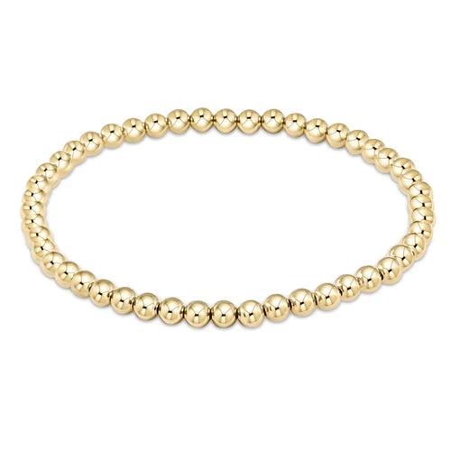 Extends Classic Bead Bracelet - Gold