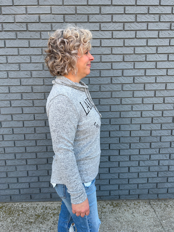 Hacci Cowl Neck L/S