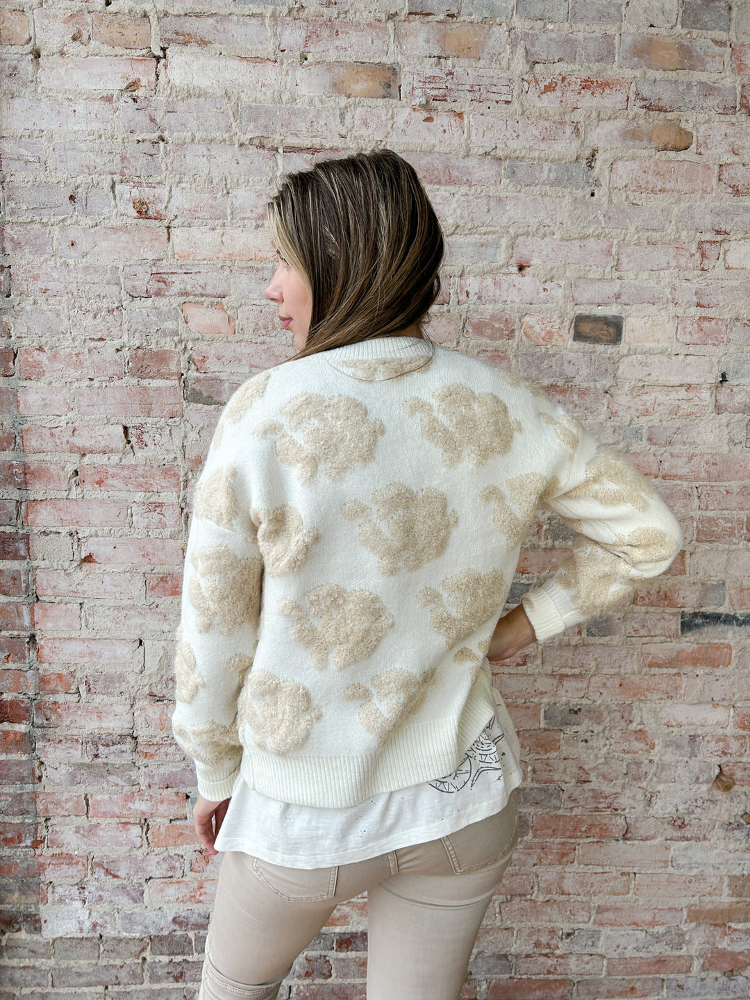 Floral Button Down Cardi
