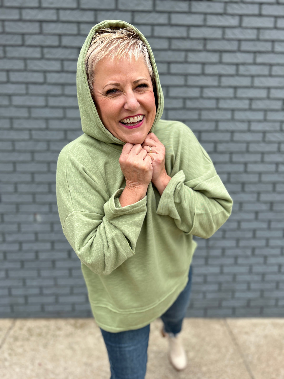 Hoodie Patchwork Loose Fit