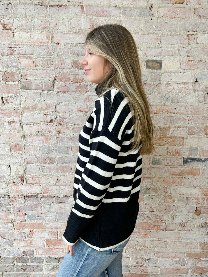 Knit Turtleneck Sweater