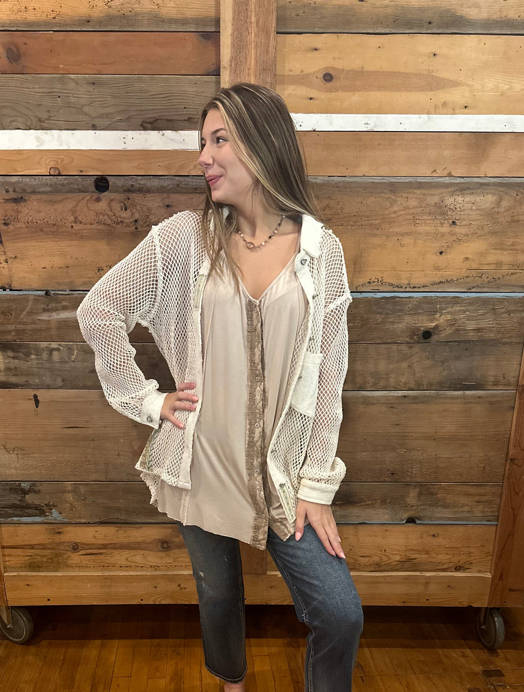 Long Sleeve Relaxed Fit Cardigan