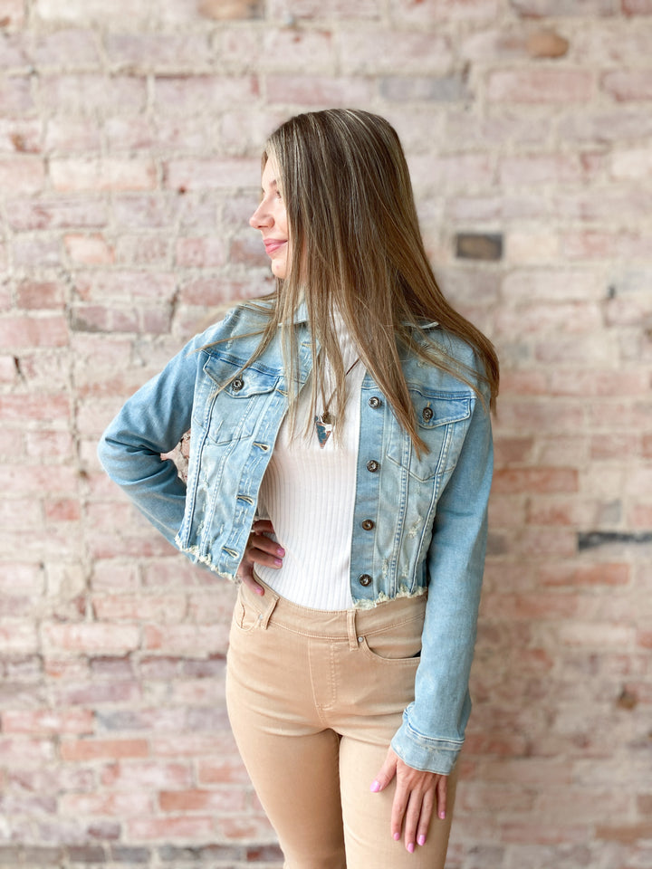 Ribbed Long Sleeve Top