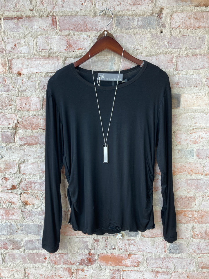 Vienna L/S Cinched Top